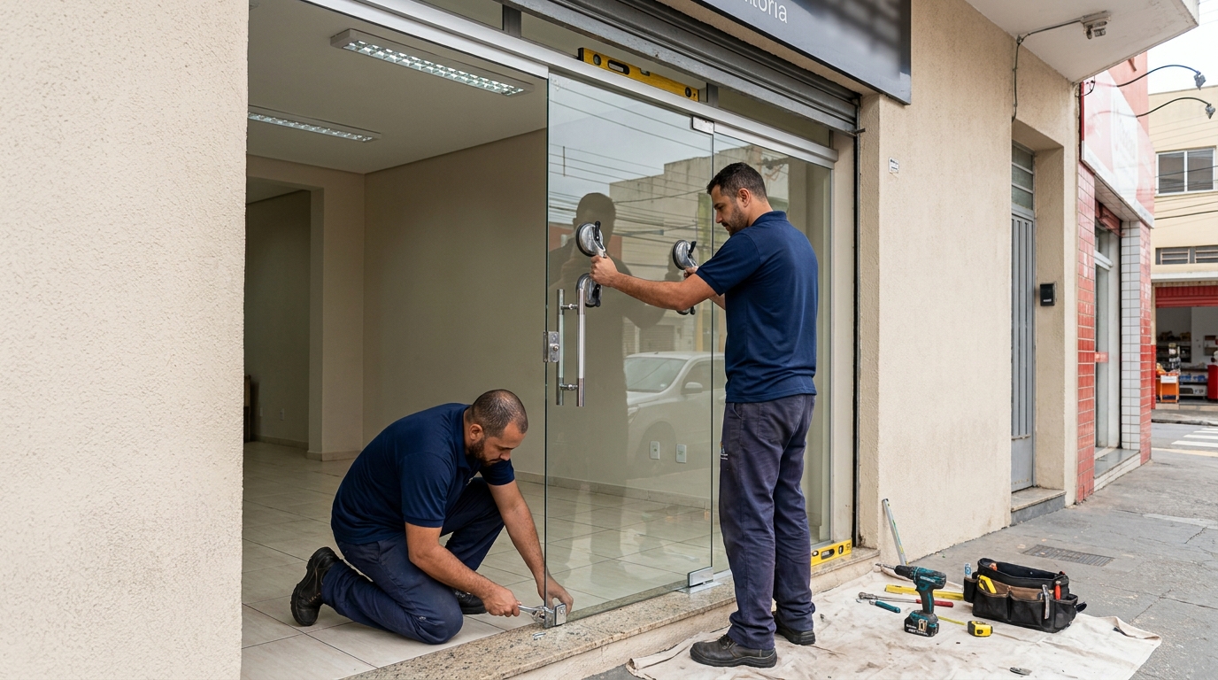 Portas Residenciais e Comerciais no Expansul, Aparecida de Goiânia‑GO